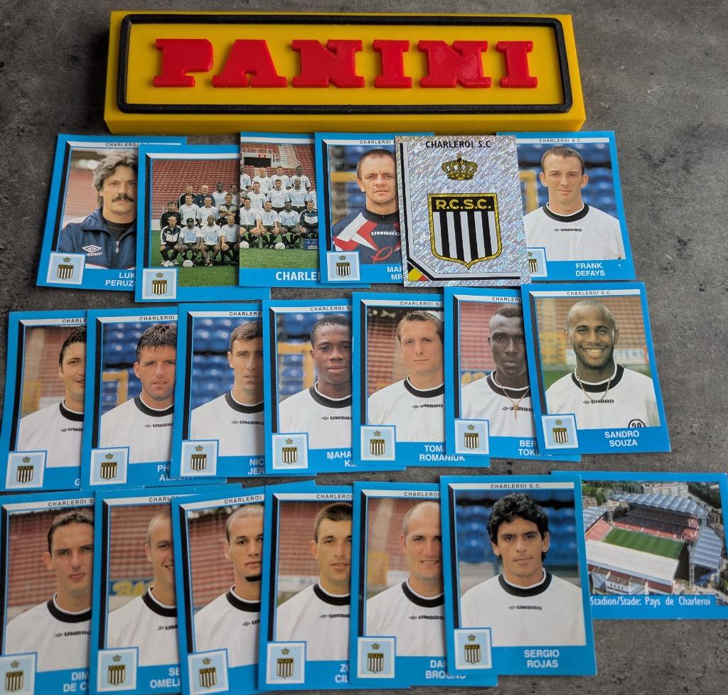 LOT DE 20 AUTOCOLLANTS PANINI FOOTBALL 2000 SP.CHARLEROI, Hobby & Loisirs créatifs, Autocollants & Images, Neuf, Envoi