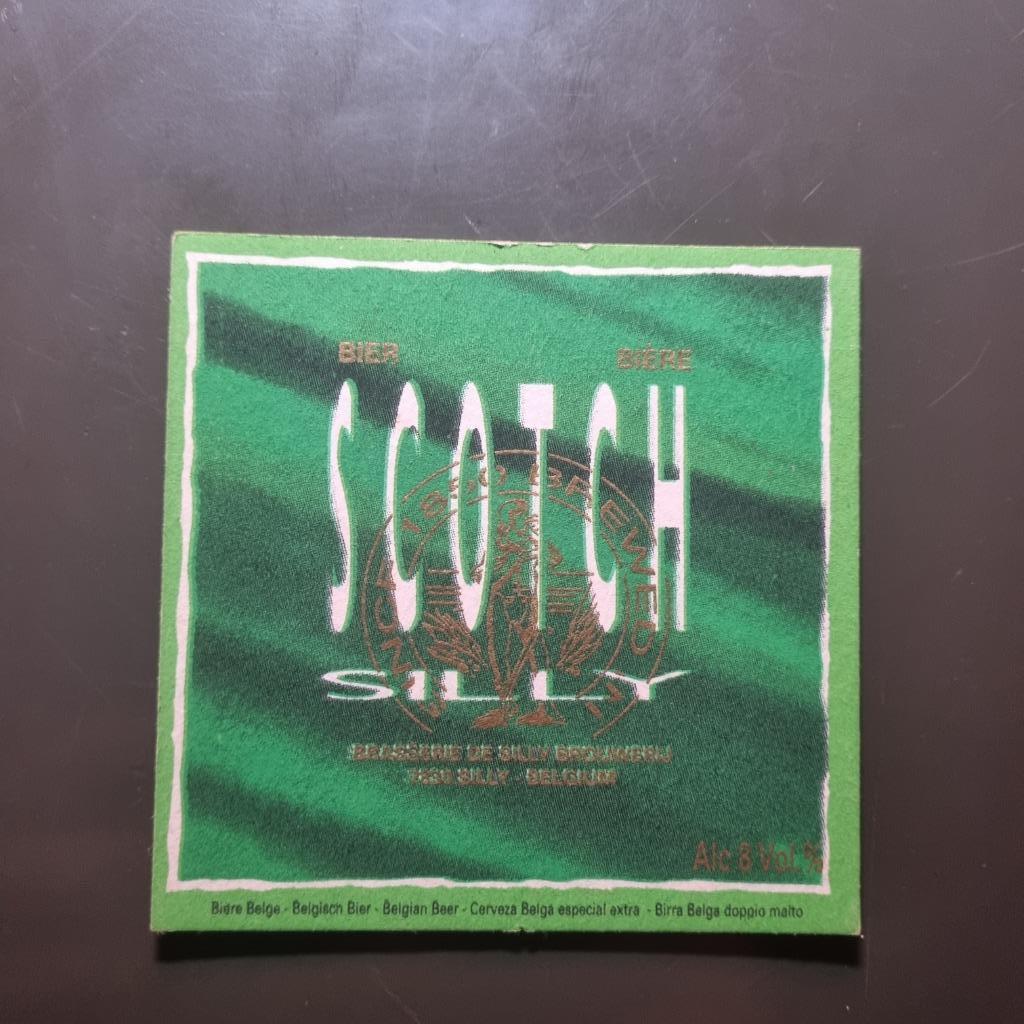 Sous Bock Silly (modèle 7), Collections, Enlèvement ou Envoi, Utilisé, Sous-bock, Autres marques