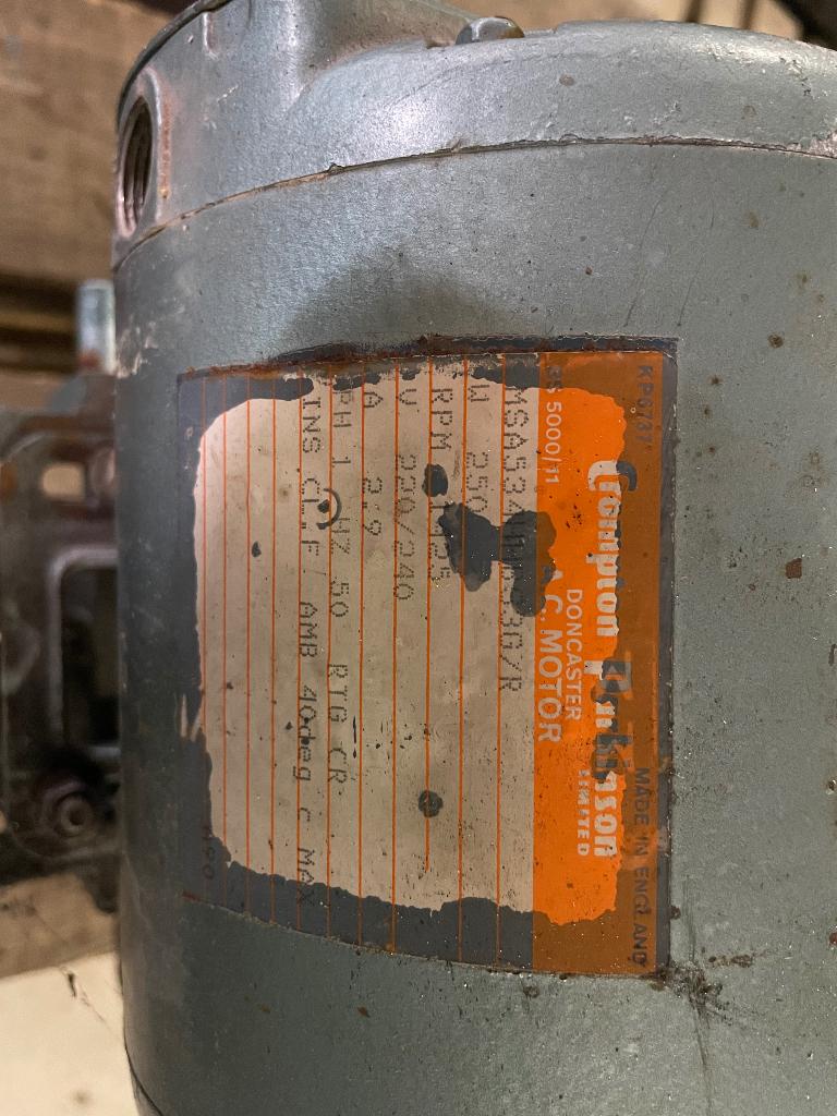 Hermes zuigerpomp, Doe-het-zelf en Bouw, Ophalen, Gebruikt