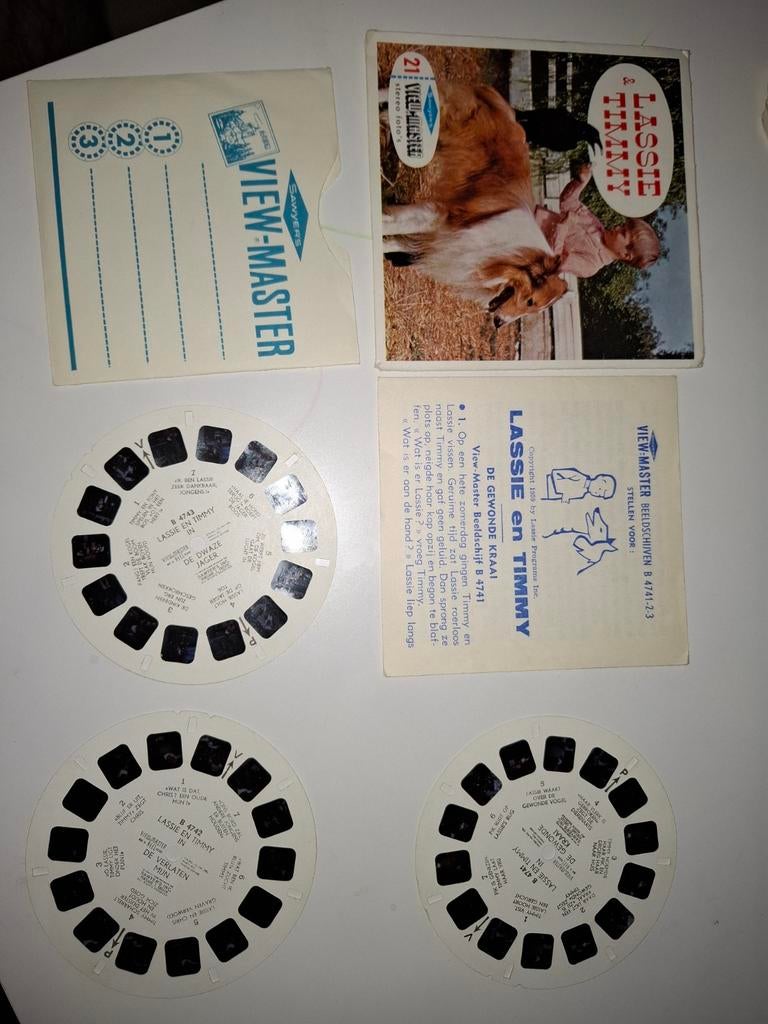 Viewmaster : Lassie et Timmy, Envoi