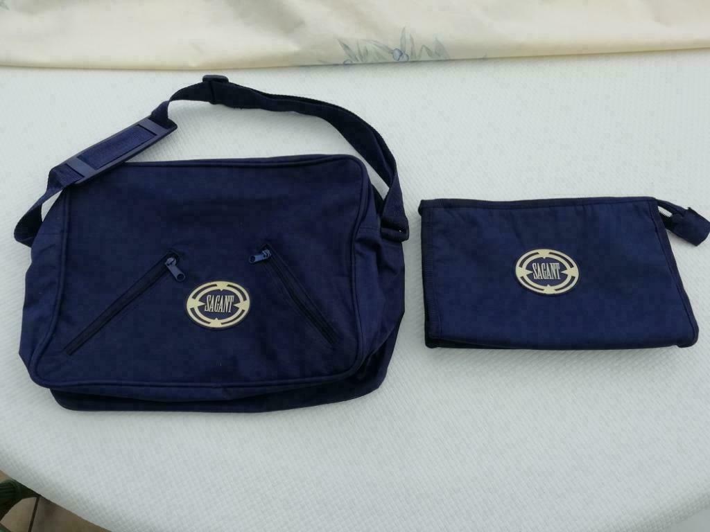 Sac & pochette Sagant bleu marine, Enlèvement ou Envoi, Utilisé, Bleu, Autres marques