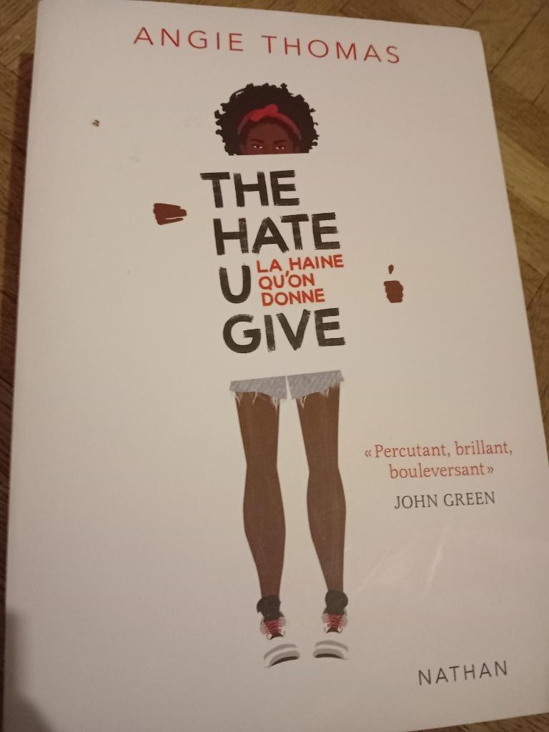 Livre la haine qu on donne the hate u give, Ophalen of Verzenden