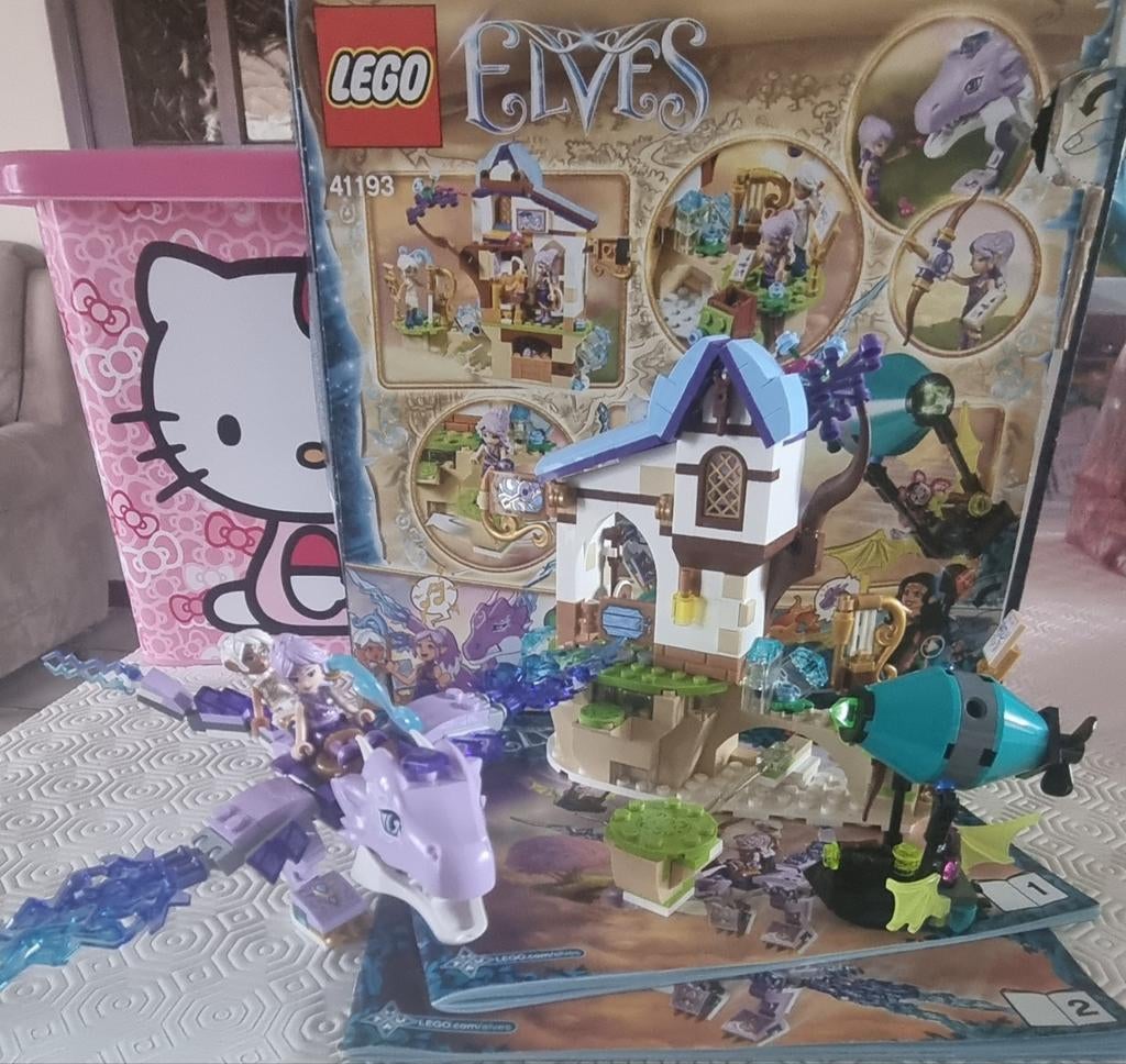 Lego Elves 41193, Ophalen of Verzenden, Zo goed als nieuw, Complete set, Lego