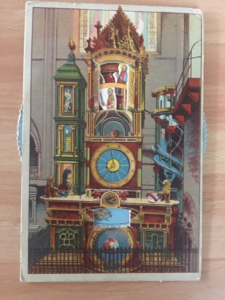 Horloge astronomique de Strasbourg, Enlèvement ou Envoi