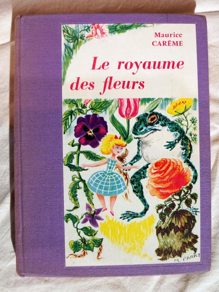 Livre "Le Royaume des fleurs" de Maurice Carème dédicacé., Boeken, Gedichten en Poëzie, Gelezen, Eén auteur, Ophalen of Verzenden