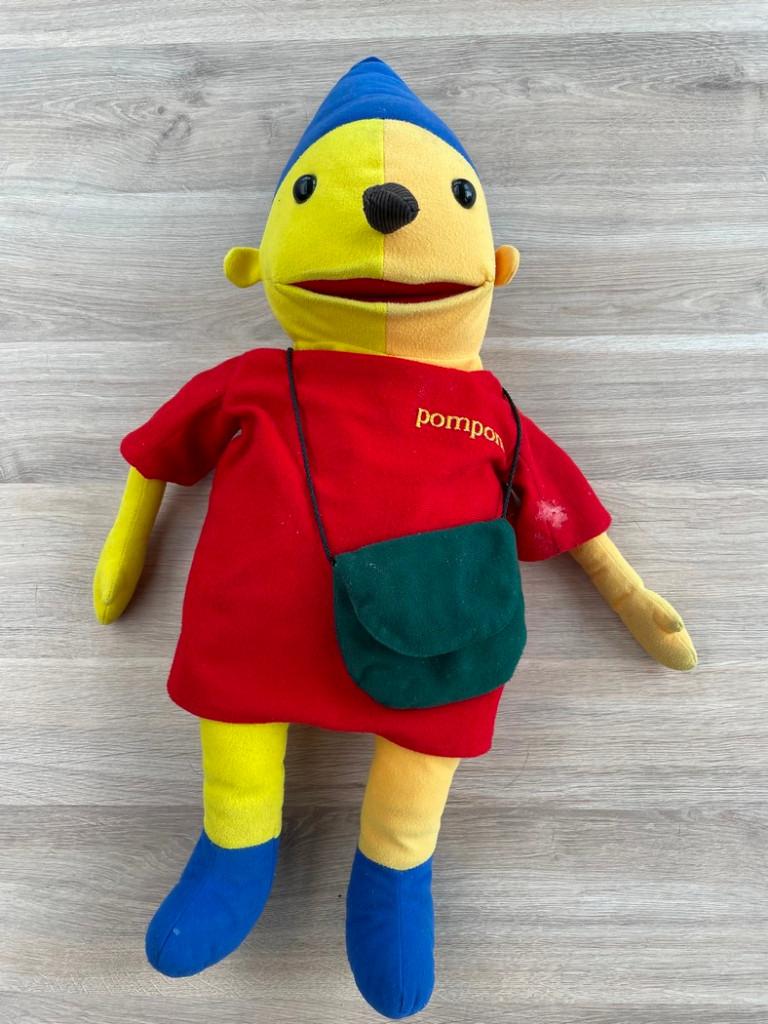 Pompom handpop/knuffel, Ophalen of Verzenden