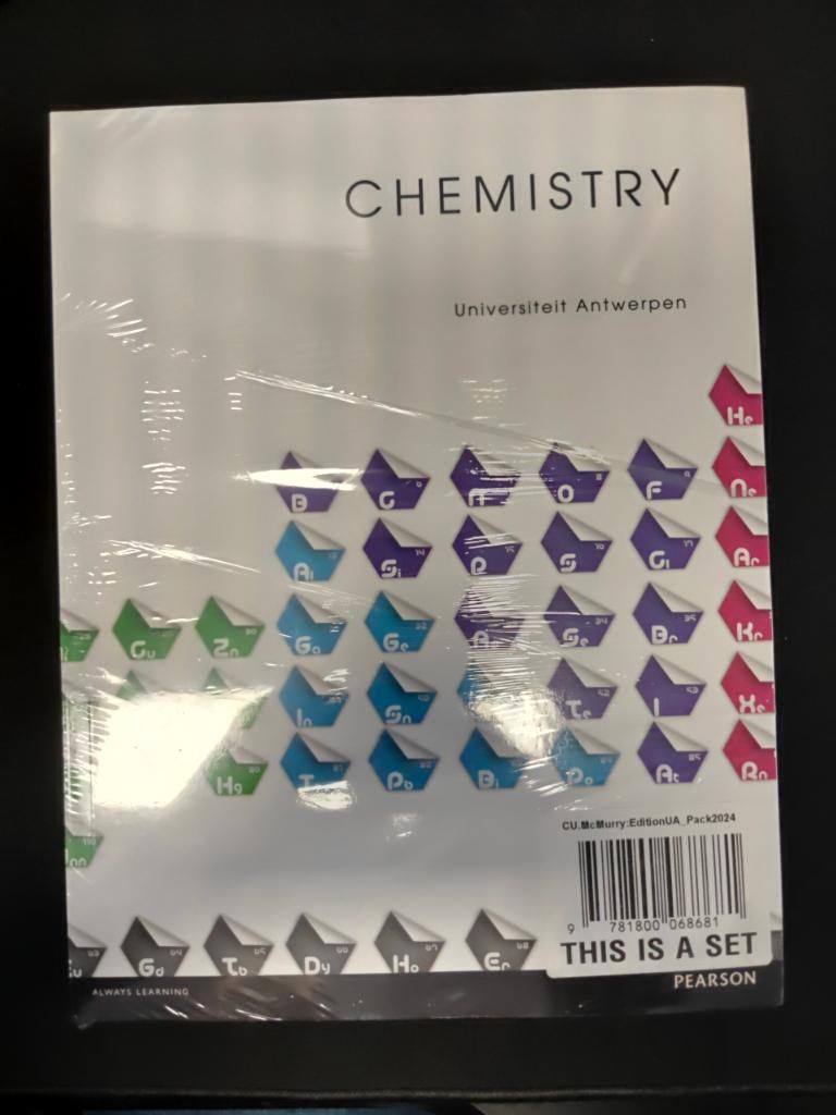 Chemistry - Pearson - Universiteit Antwerpen, Boeken, Studieboeken en Cursussen, Nieuw, Ophalen of Verzenden