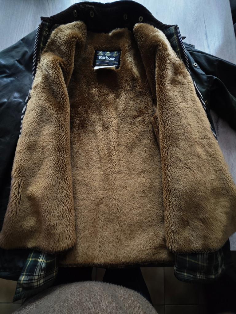 Doublure chaude BARBOUR taille XXL, Barbour, Enlèvement ou Envoi, Comme neuf, Brun