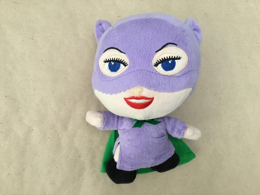 Knuffel Little Mates DC Catwoman, Ophalen of Verzenden, Zo goed als nieuw, Overige typen