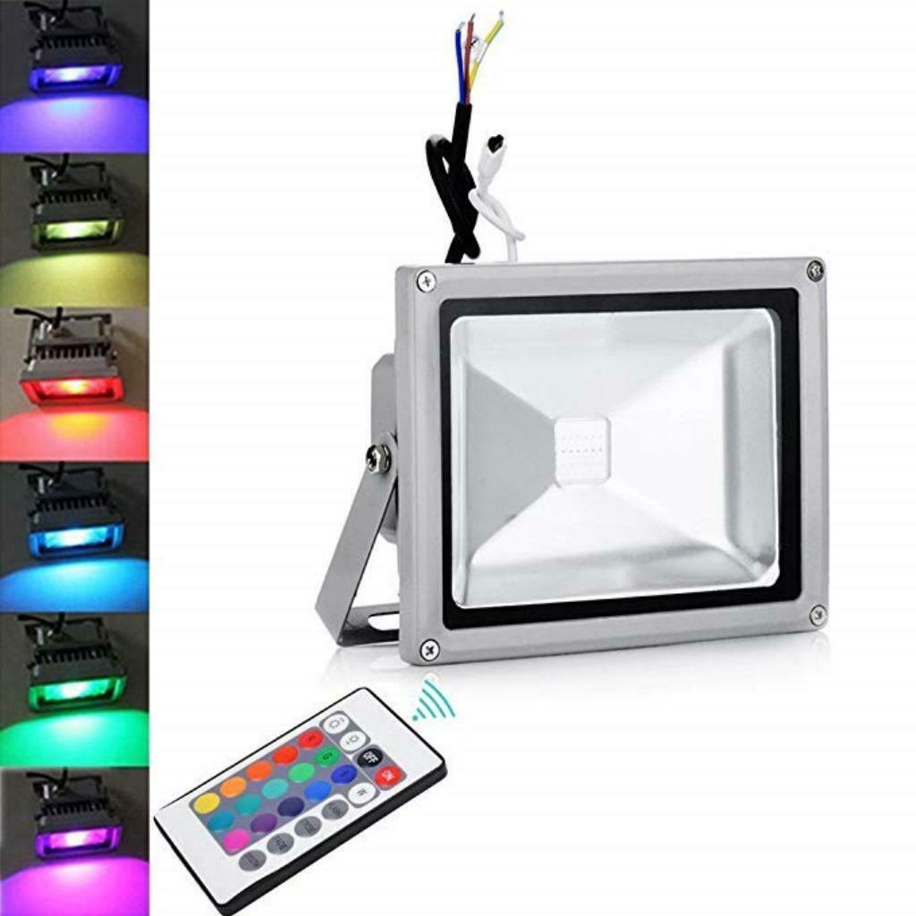 Spot 30W RGB LED (90), Enlèvement, Comme neuf, Lumières, Couleur