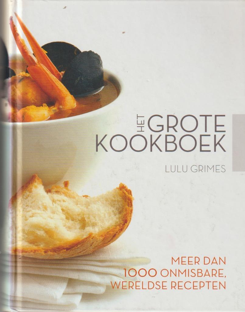 Boek - Het grote kookboek - Lulu Grimes., Envoi