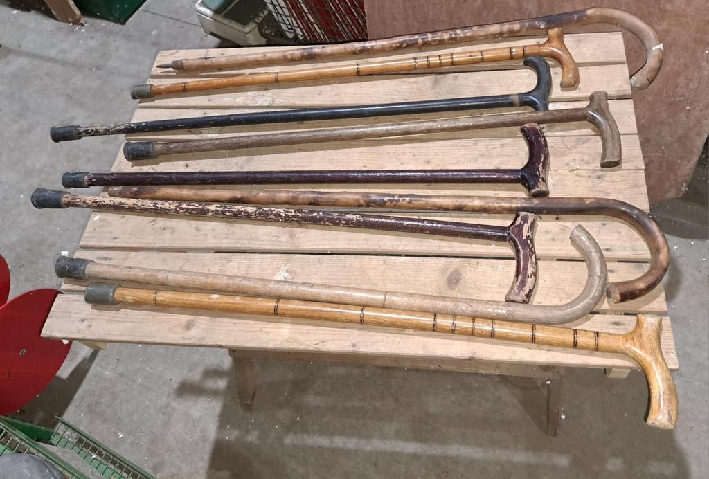 Wandelstokken decoratie, Antiek en Kunst, Ophalen of Verzenden
