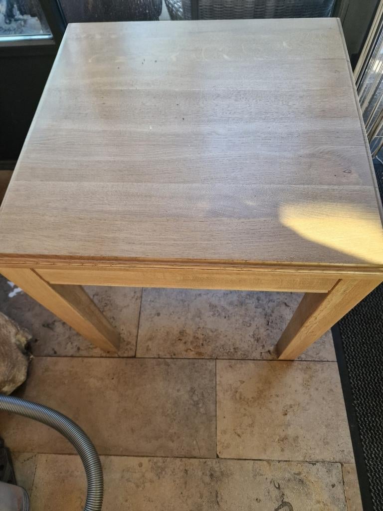 2 Table carrée 70 cm et 90 cm, Enlèvement ou Envoi, Comme neuf, Carré