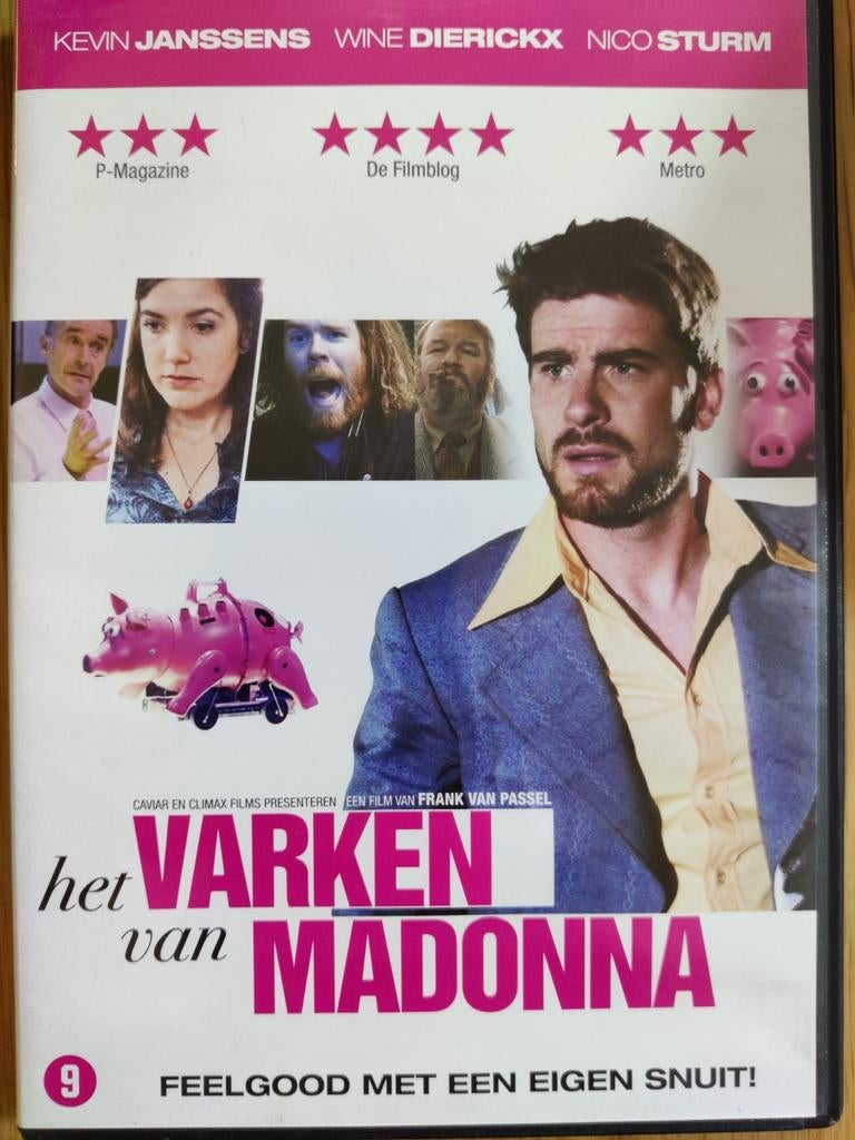 Het Varken Van Madonna (2011) (Kevin Janssens) DVD, Cd's en Dvd's, Ophalen of Verzenden, Zo goed als nieuw