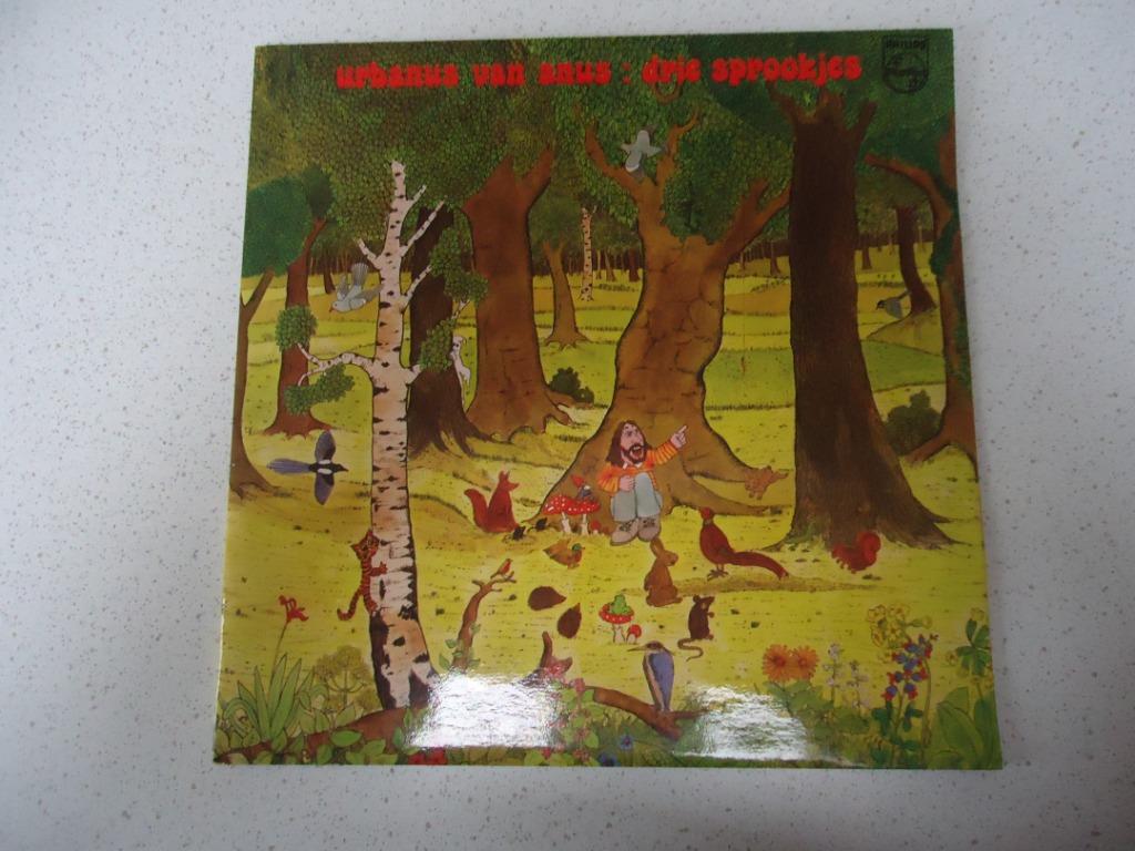 LP van "Urbanus Van Anus" Drie Sprookjes anno 1977., CD & DVD, Vinyles | Néerlandophone, Comme neuf, Enlèvement ou Envoi