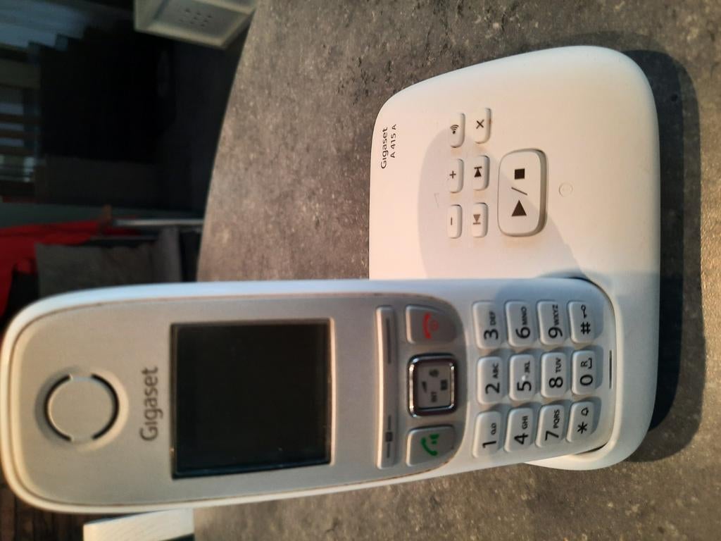 A vendre téléphone fixe sans fil, Enlèvement, Utilisé