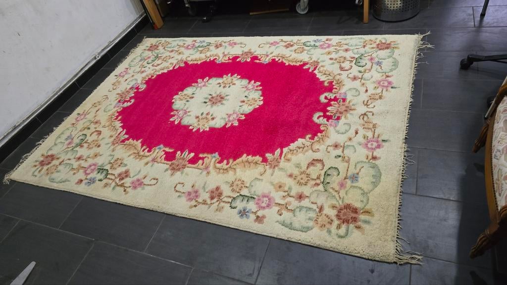 Zeer mooi Chinees tapijt handgemaakt huis rookvrij p