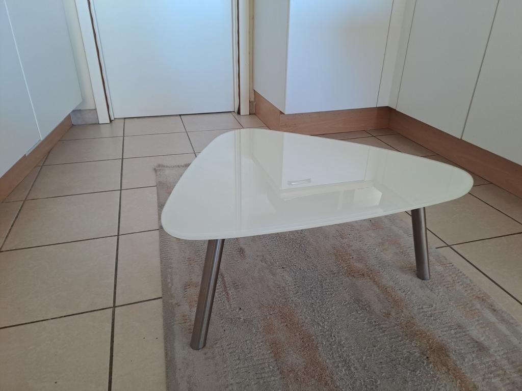 Xooon bijzet/salontafel, Ophalen, 50 tot 100 cm, Minder dan 50 cm, Glas
