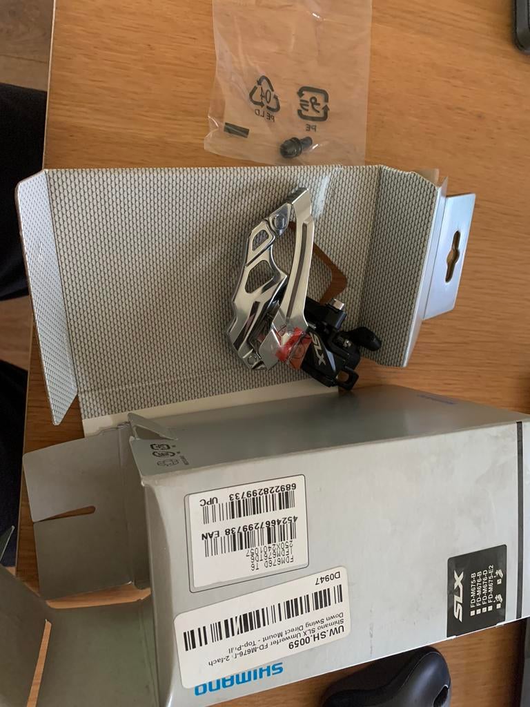 Voorderailleur Shimano SLX FD-M676, Ophalen of Verzenden, Nieuw