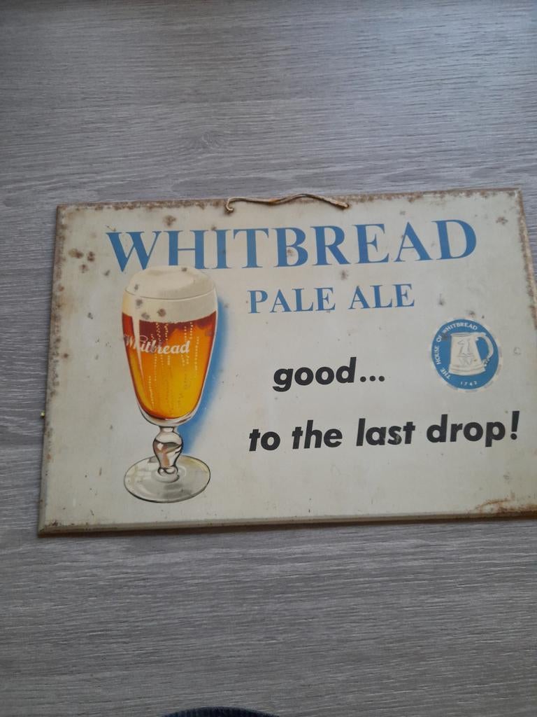 Whitbread pale-ale 1956, Verzamelen, Ophalen of Verzenden