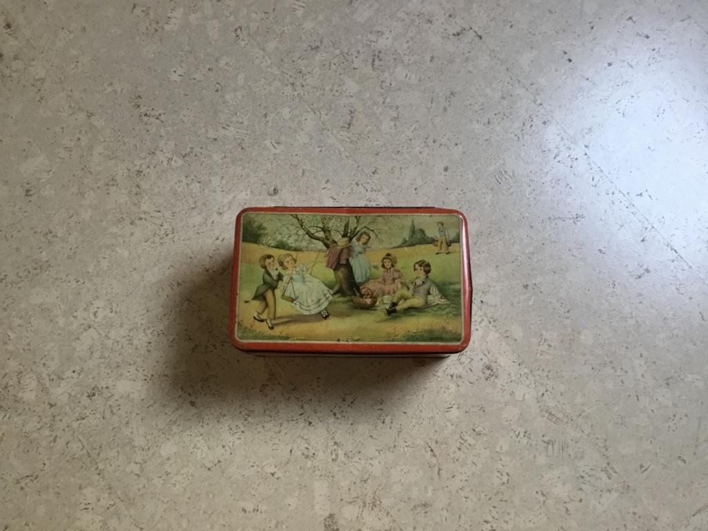 Vintage blikken doos, Ophalen, Gebruikt