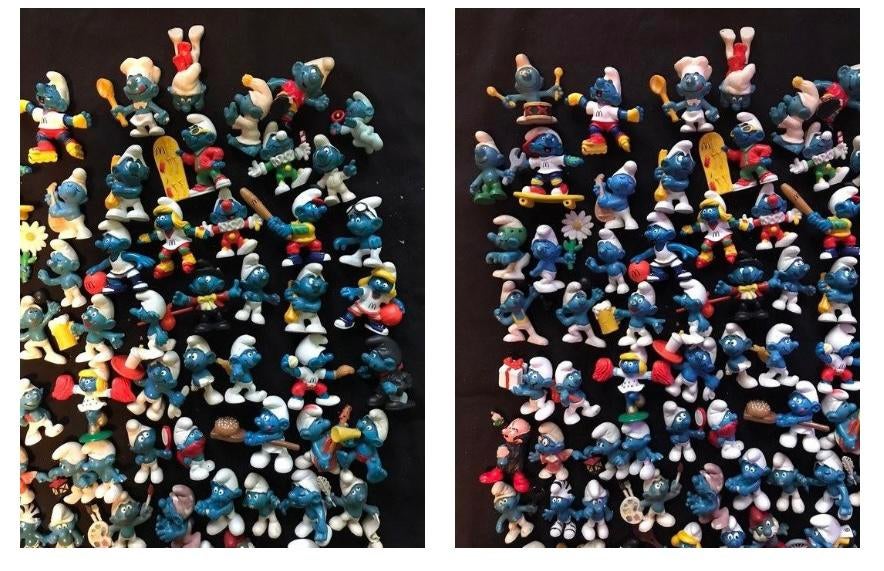 – Lot de 83 Schtroumpfs vintage, Enlèvement ou Envoi, Comme neuf