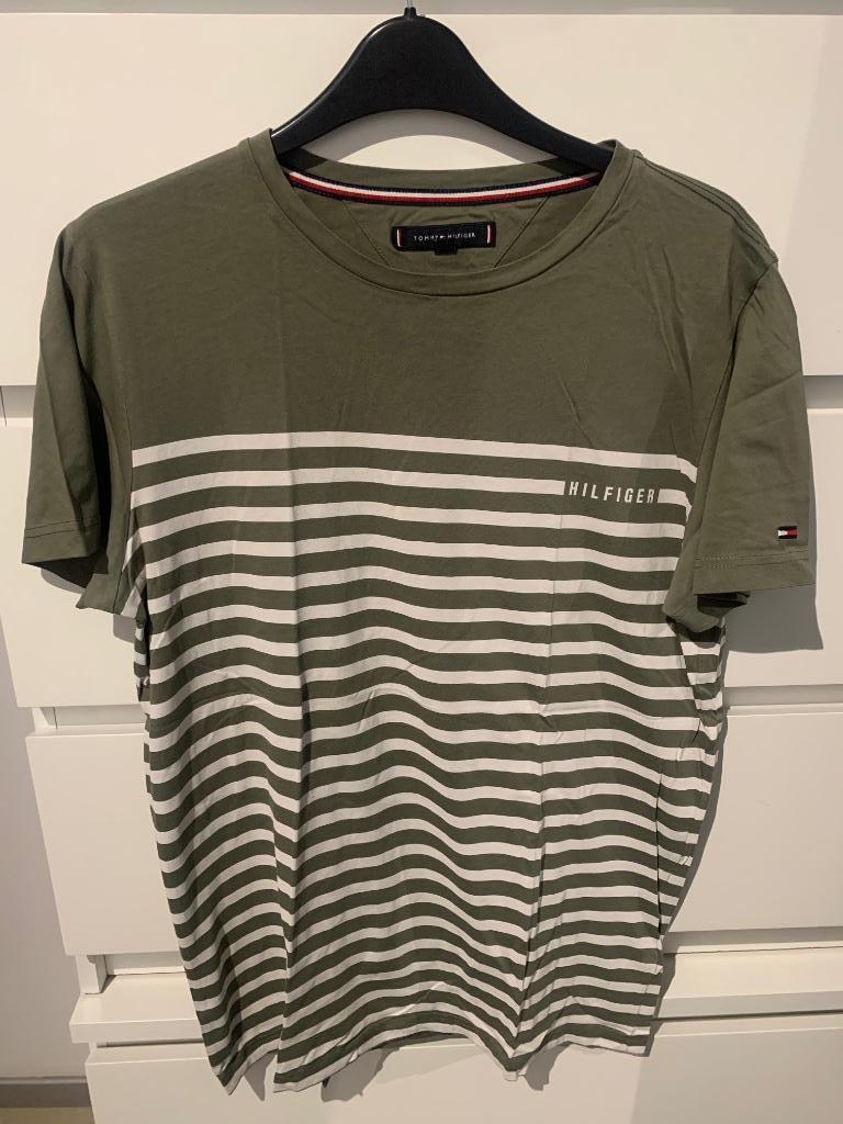 T-shirt Tommy Hilfiger  taille M( envoi possible), Ophalen, Zo goed als nieuw, Groen, Tommy Hilfiger