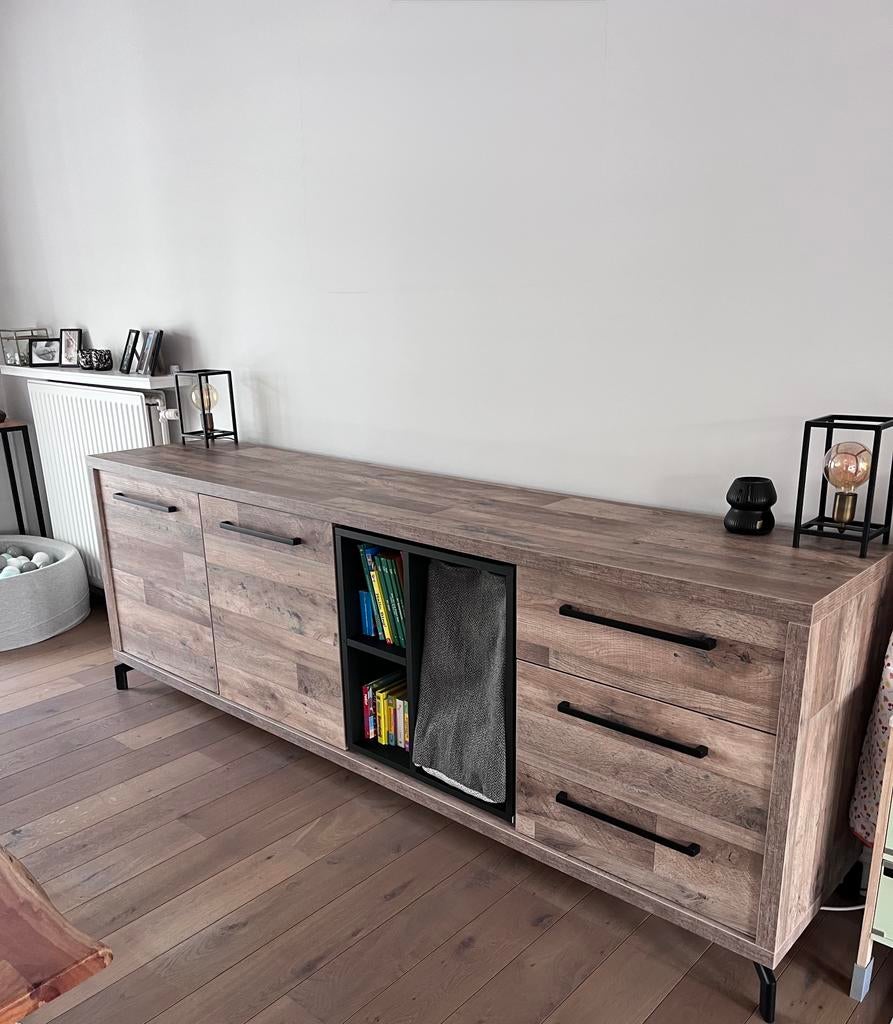 Dressoir kast, Ophalen, Met plank(en), Zo goed als nieuw, 200 cm of meer