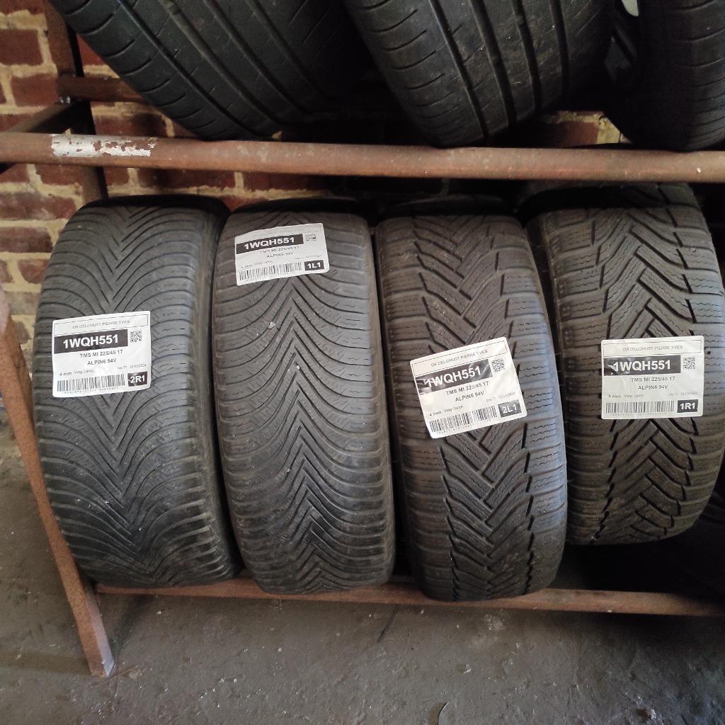 Pneus hiver Michelin Alpin pour Peugeot 308 SW, Autos : Pièces & Accessoires, Pneus hiver, Véhicule de tourisme, Autre, Enlèvement