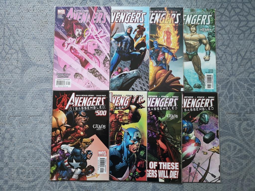 the Avengers (vol.3) #81-84 => 500-503 (2004), Complete serie of reeks, Ophalen of Verzenden, Nieuw