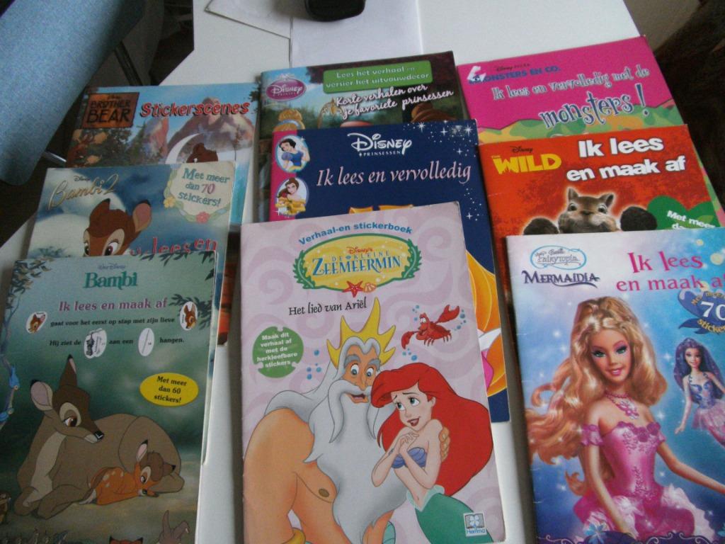 Lees en maak af stickerboeken, Ophalen of Verzenden, Zo goed als nieuw