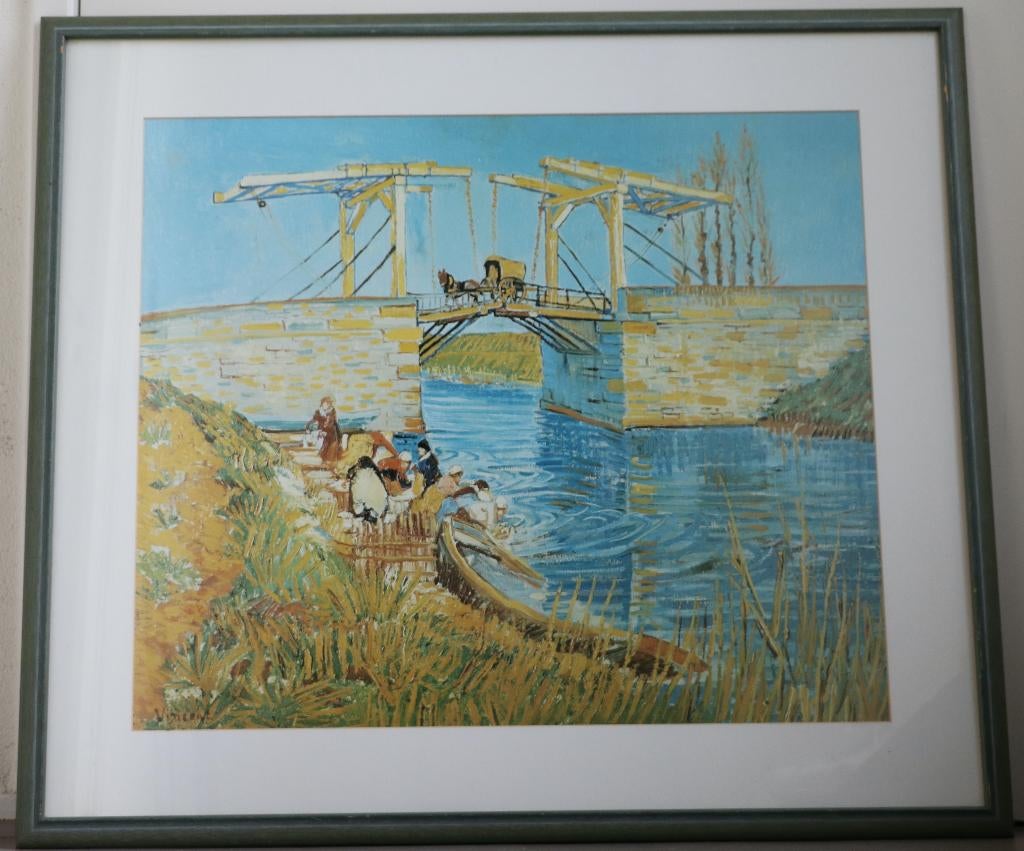 De Brug van Langlois - Vincent van Gogh, Ophalen of Verzenden