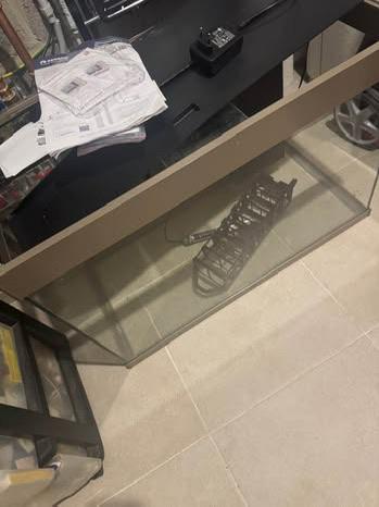 Aquarium te koop met pomp, Dieren en Toebehoren, Ophalen, Zo goed als nieuw