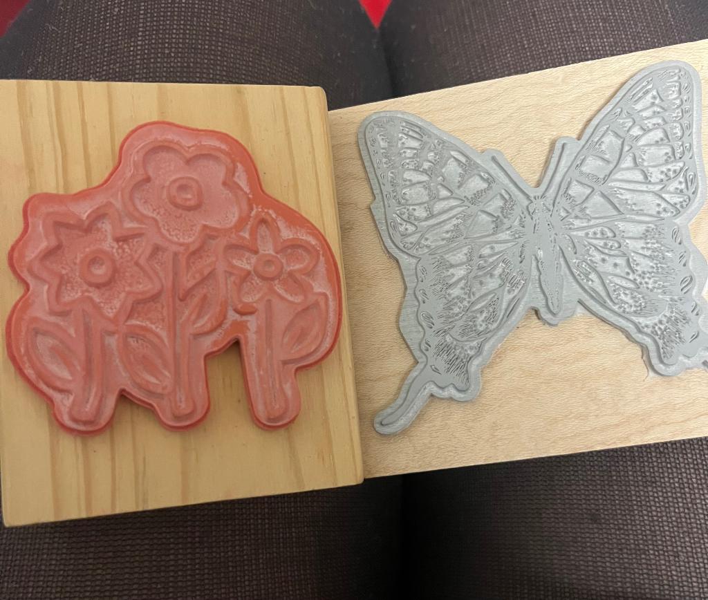Stempels, Hobby en Vrije tijd, Ophalen of Verzenden, Nieuw, Houten stempel