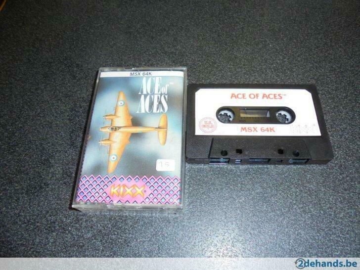 MSX - Ace or aces, Games en Spelcomputers, Ophalen of Verzenden, Gebruikt