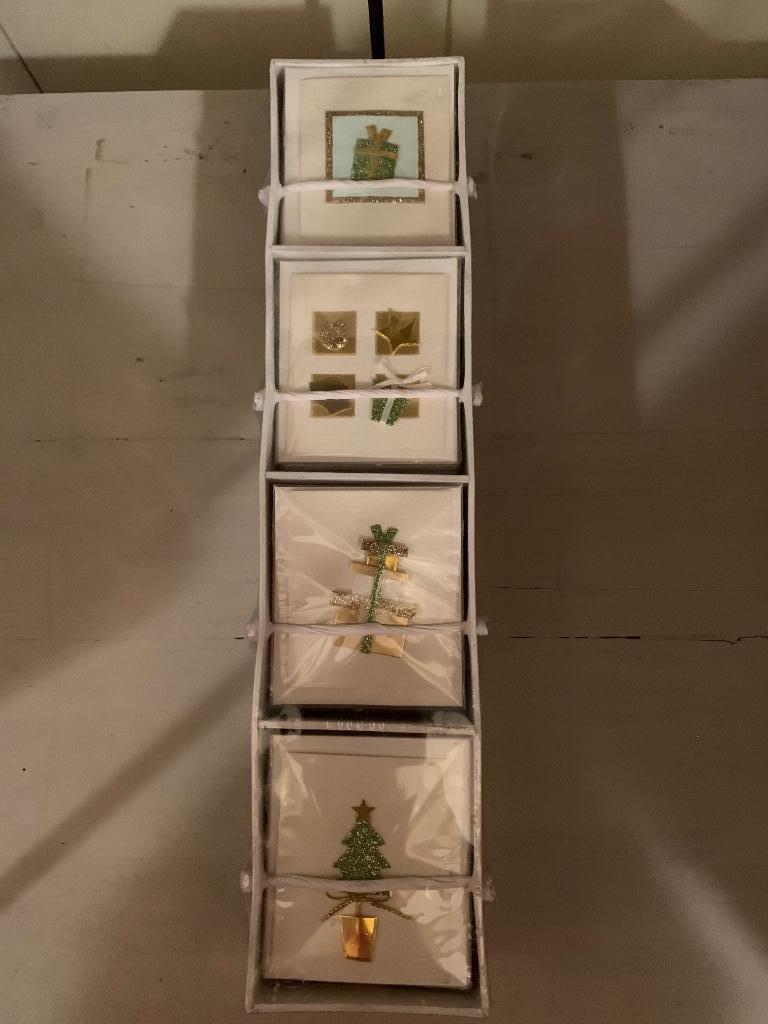 Kerst kaarten box 40 mini cards met omslag, Ophalen of Verzenden, Nieuw, Kerst