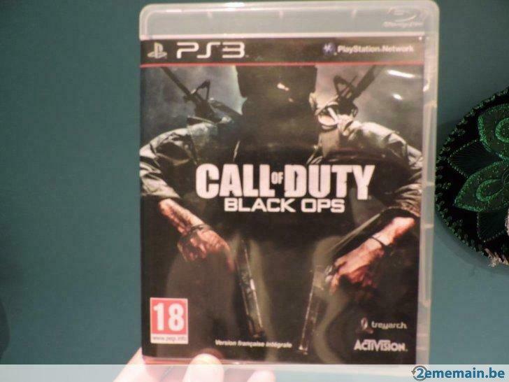 Jeu PS3 Call of duty black ops FR, non griffé, complet, Utilisé