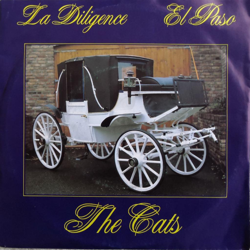 THE CATS - La diligence (single), Cd's en Dvd's, Vinyl Singles, 7 inch, Single, Ophalen of Verzenden, Zo goed als nieuw