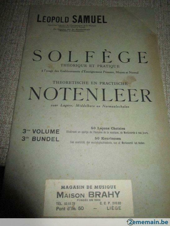 Muziek theorie, Muziek en Instrumenten, Ophalen of Verzenden, Gebruikt, Klassiek