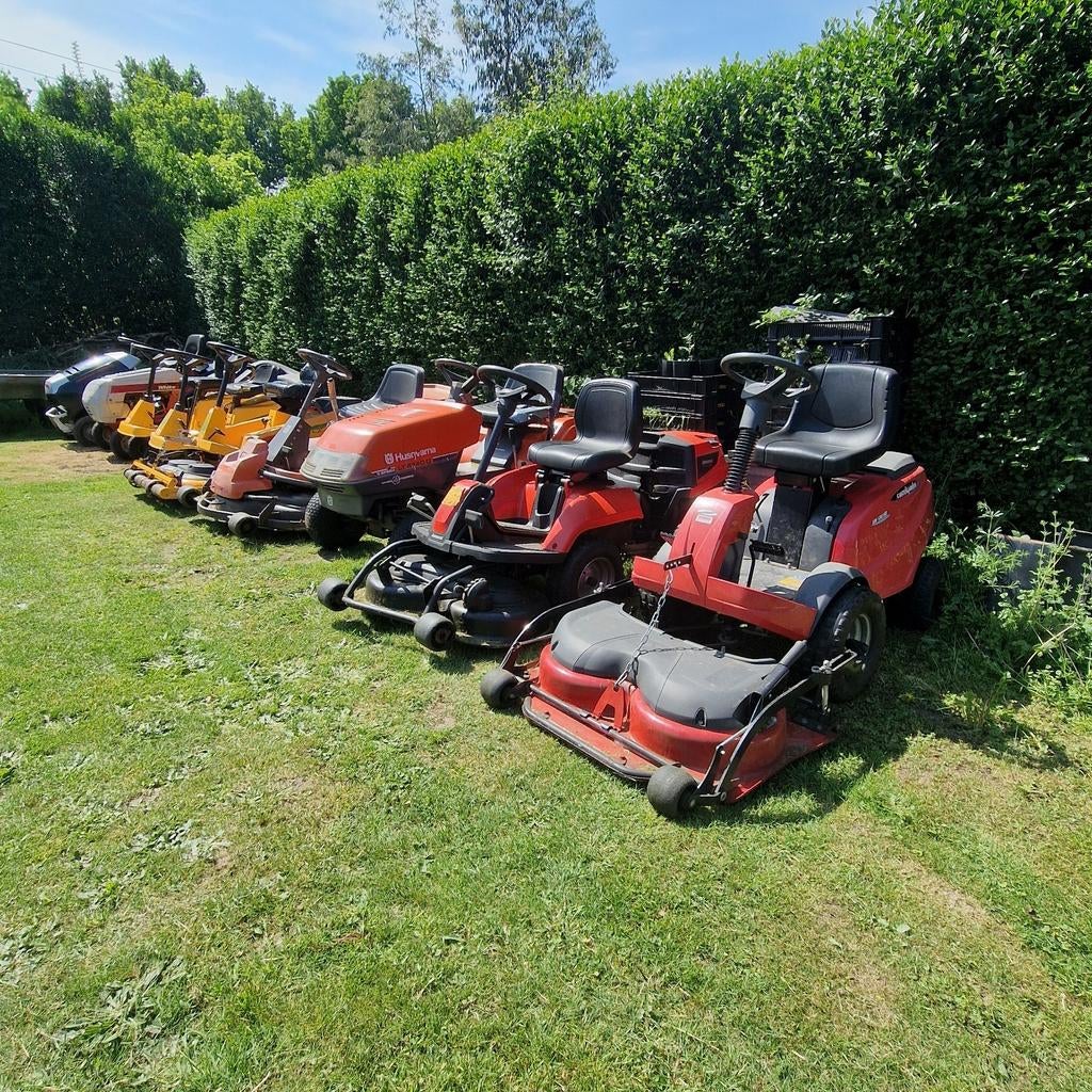 Functionele zitmaaiers frontmaaiers vanaf €850,- tot €5250,-, Tuin en Terras, Ophalen, Zo goed als nieuw, Opvangbak