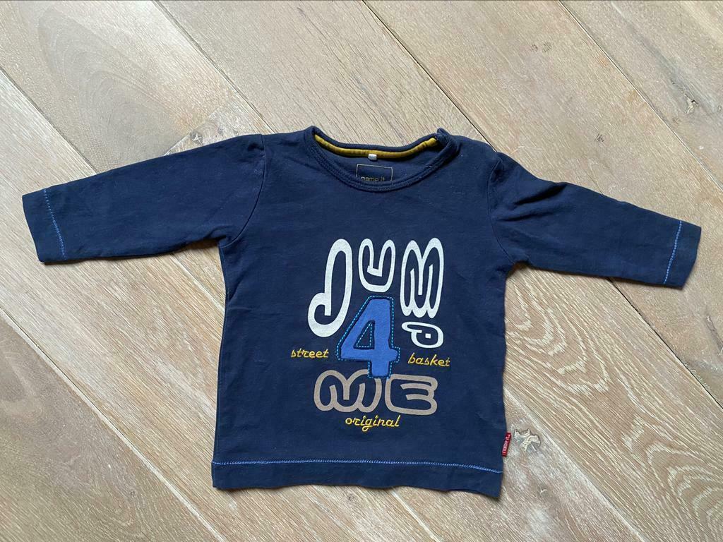 Longsleeve / t-shirt van Name It maat 62, Ophalen of Verzenden, Zo goed als nieuw, Jongetje of Meisje, Shirtje of Longsleeve