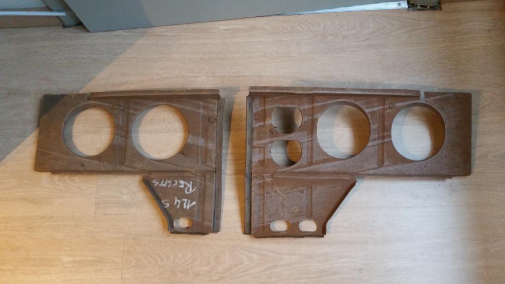 Fiat 124 special plaatwerk achter voorlichten., Ophalen of Verzenden, Nieuw, Achter, Fiat