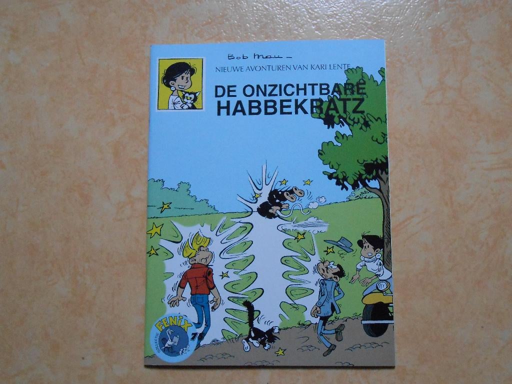 Collectie fenix 75 De onzichtbare Habbekratz 2011 1 ste druk, Bob Mau, Eén stripboek, Nieuw, Ophalen of Verzenden