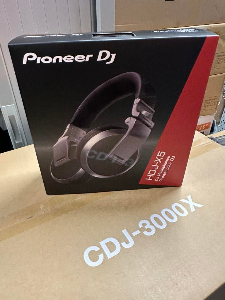 Pioneer HDJ-X5 silver Hoofdtelefoon, Enlèvement, Comme neuf