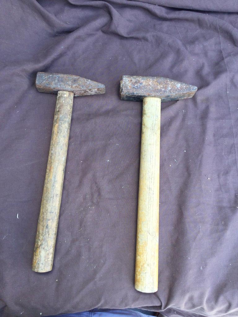 2 hamers. Samen voor 8 euro., Antiek en Kunst, Antiek | Gereedschap en Instrumenten, Ophalen of Verzenden