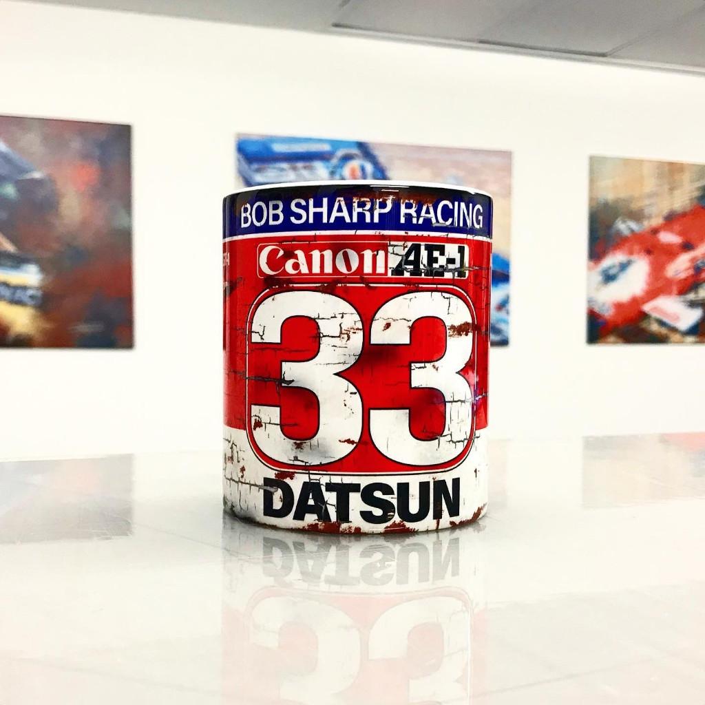Datsun 280ZX Racing mok Goodyear Vintage olie Autosport, Verzamelen, Ophalen of Verzenden, Nieuw, Auto's
