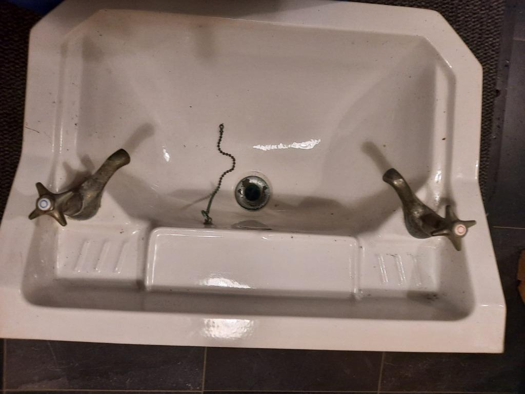 lavabo ancien, Bricolage & Construction, Enlèvement ou Envoi, Utilisé, Lavabo