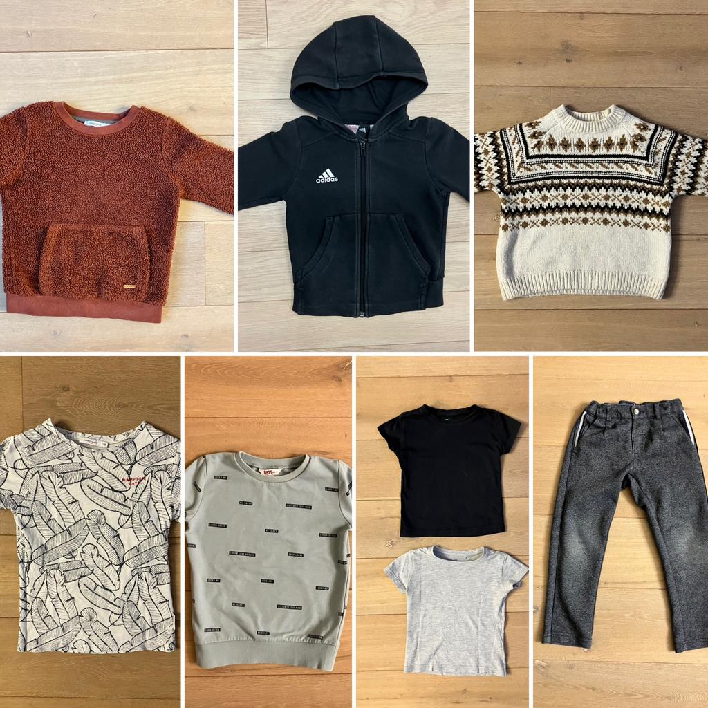 Pakket jongeskledij maat 110, Ophalen of Verzenden, Gebruikt, Broek