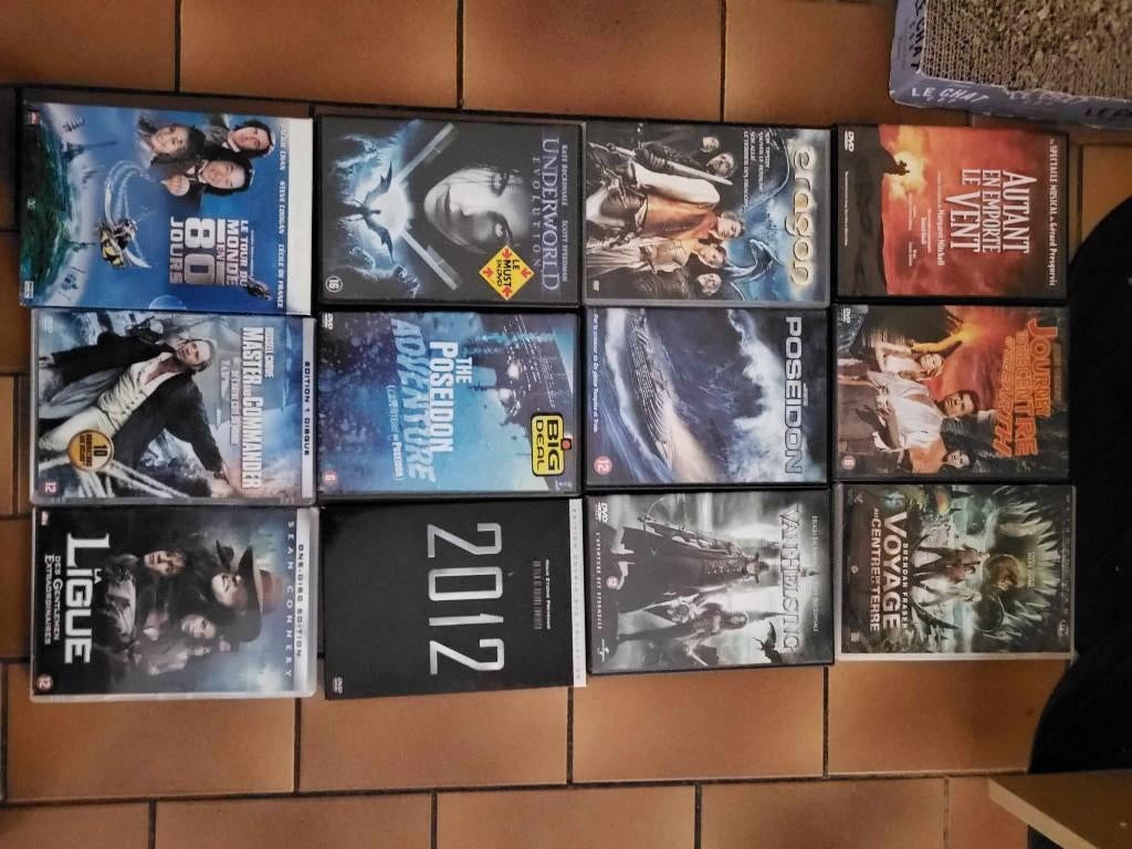 Plus de 100 DVD, Tous les âges, Enlèvement ou Envoi, Utilisé, Autres genres