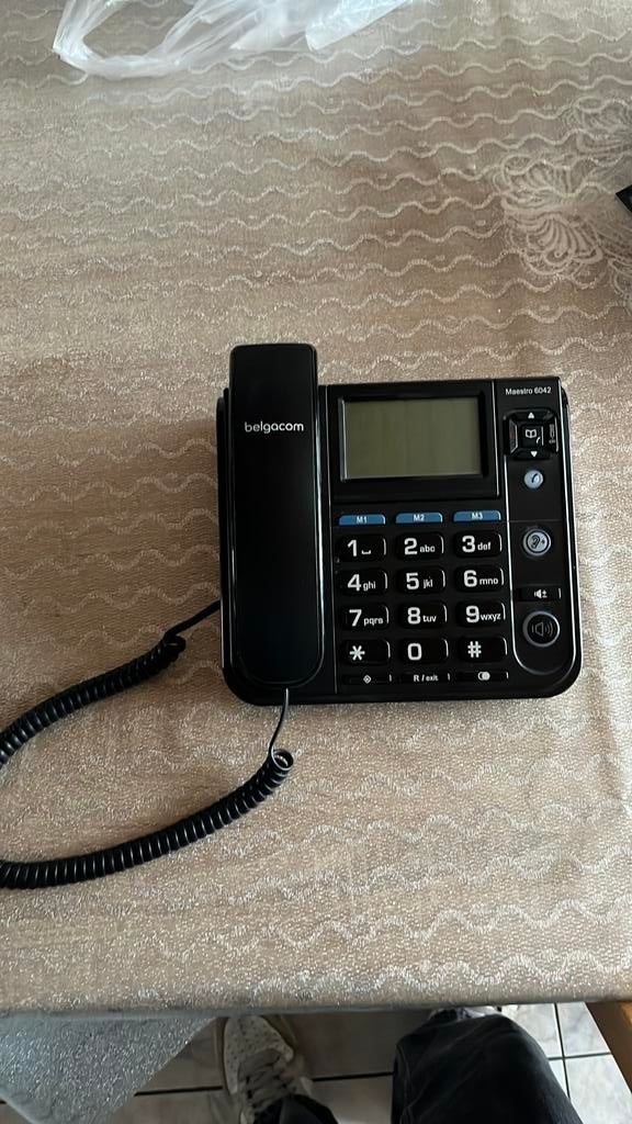 Téléphone fixe Belgacom Maestro 6042 – Bon état, Enlèvement ou Envoi